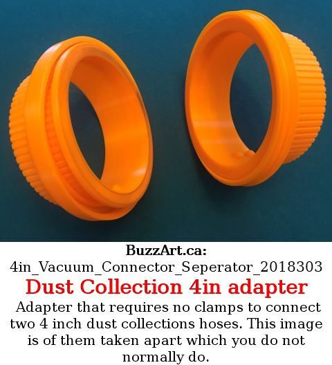 4in Vacuum Hose Connetors